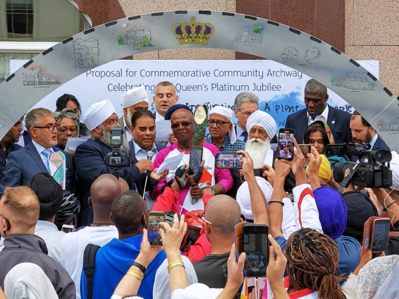 Queens Baton Relay receives spiritual blessing from Birmingham’s multifaith communities